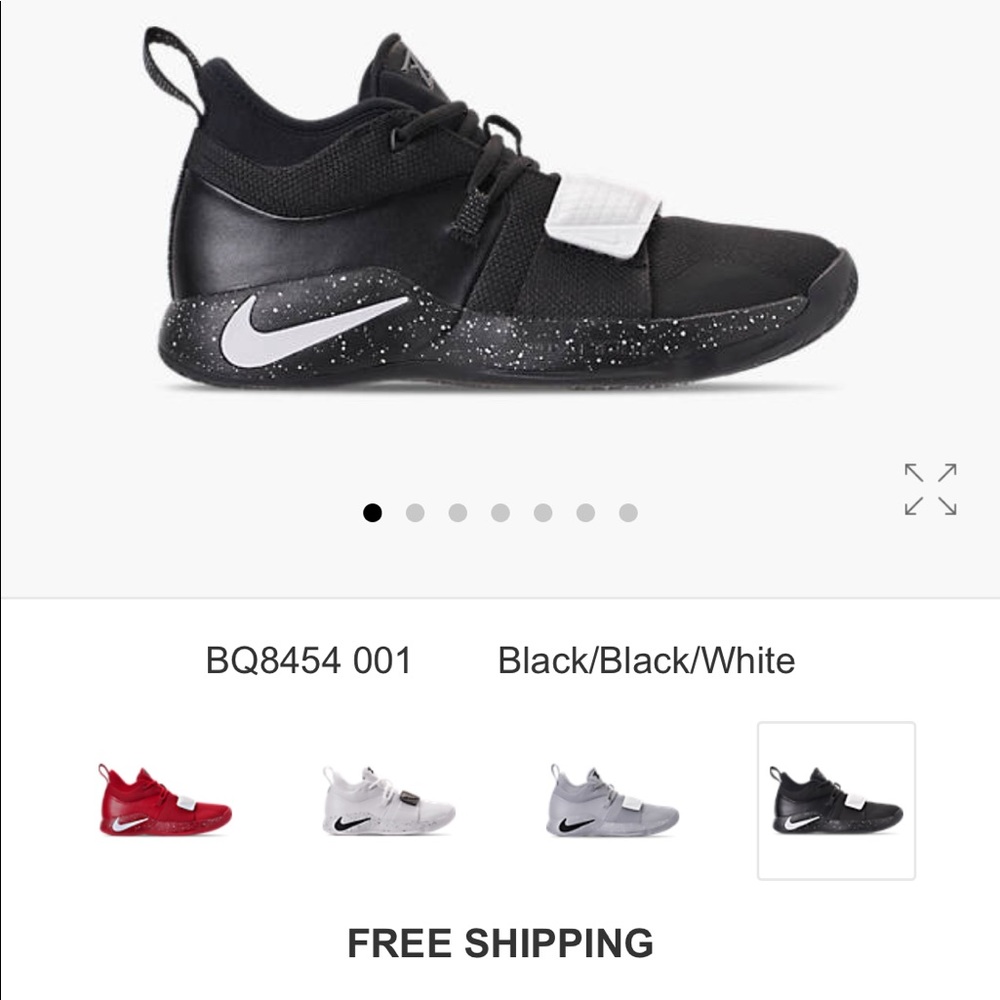 Nike Men’s PG 2.5 TB basketball shoes - size 12